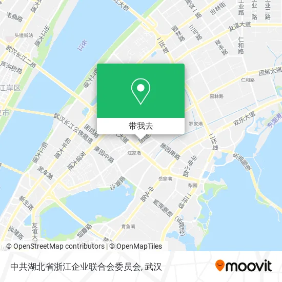 中共湖北省浙江企业联合会委员会地图