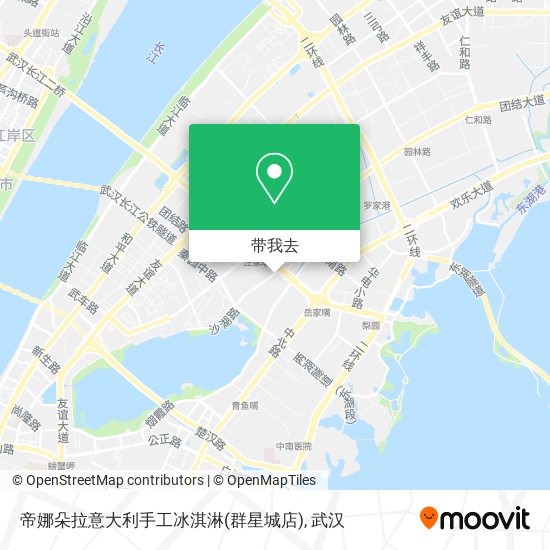 帝娜朵拉意大利手工冰淇淋(群星城店)地图