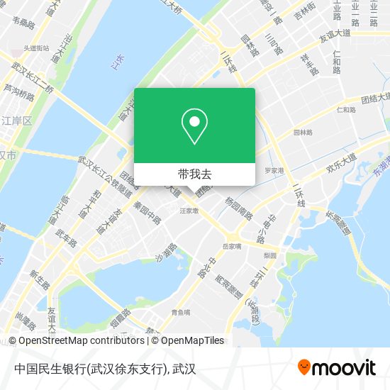中国民生银行(武汉徐东支行)地图