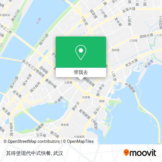 其得堡现代中式快餐地图
