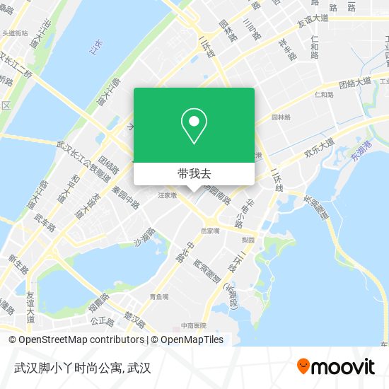 武汉脚小丫时尚公寓地图