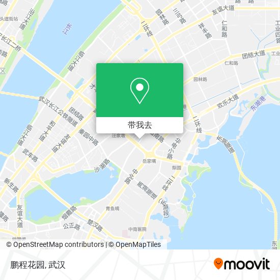 鹏程花园地图