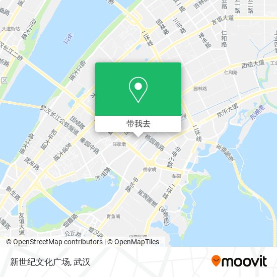 新世纪文化广场地图