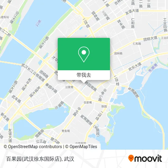 百果园(武汉徐东国际店)地图