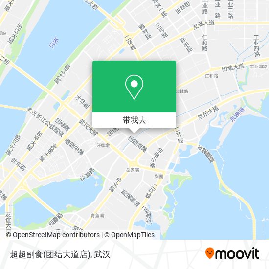 超超副食(团结大道店)地图