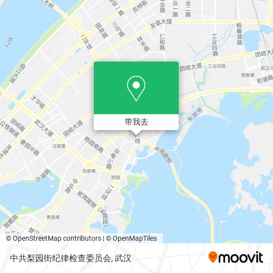 中共梨园街纪律检查委员会地图