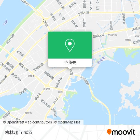 格林超市地图