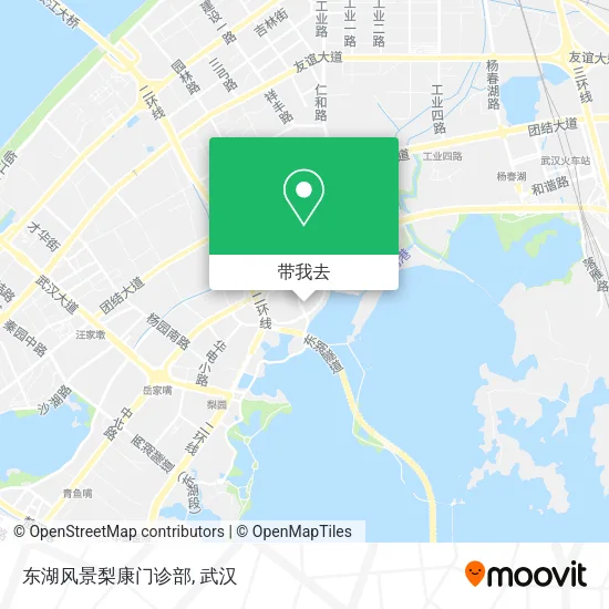 东湖风景梨康门诊部地图