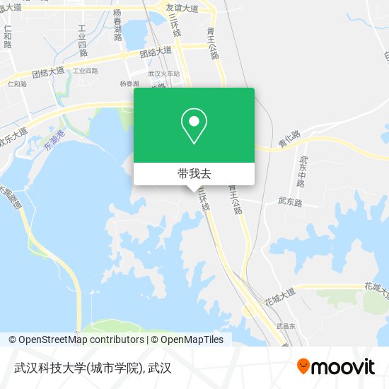 武汉科技大学(城市学院)地图