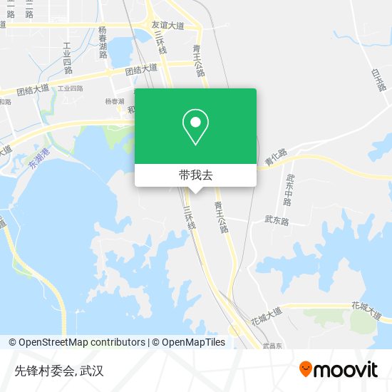 先锋村委会地图