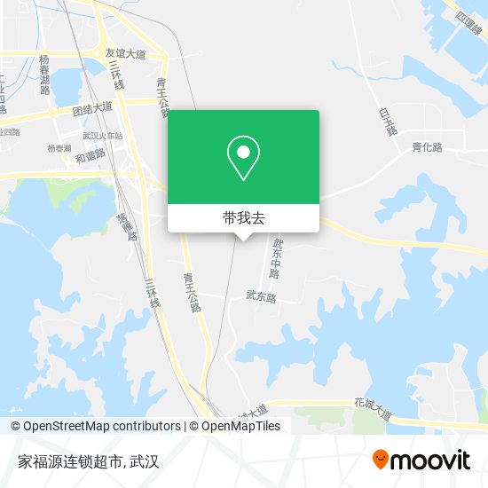 家福源连锁超市地图