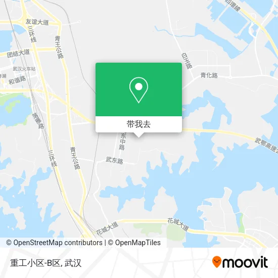 重工小区-B区地图