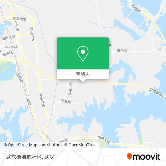 武东街航舵社区地图