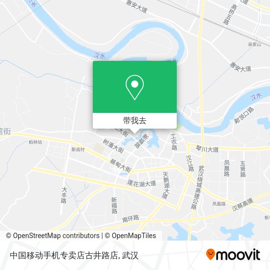 中国移动手机专卖店古井路店地图