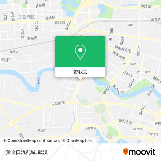 黄金口汽配城地图