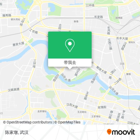 陈家墩地图