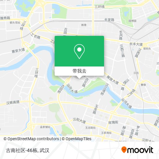 古南社区-46栋地图