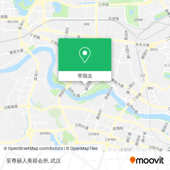 至尊丽人美容会所地图