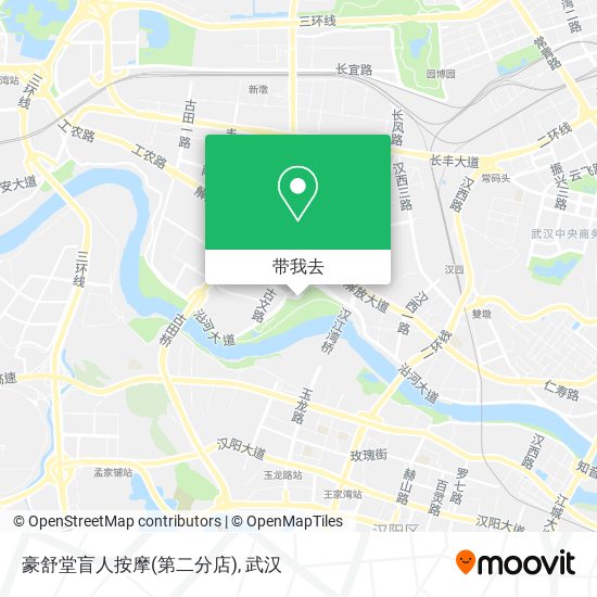 豪舒堂盲人按摩(第二分店)地图