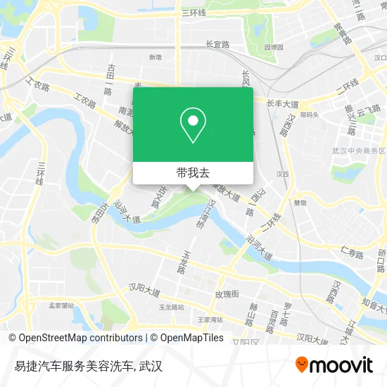 易捷汽车服务美容洗车地图