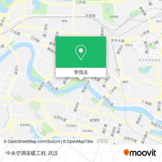 中央空调采暖工程地图