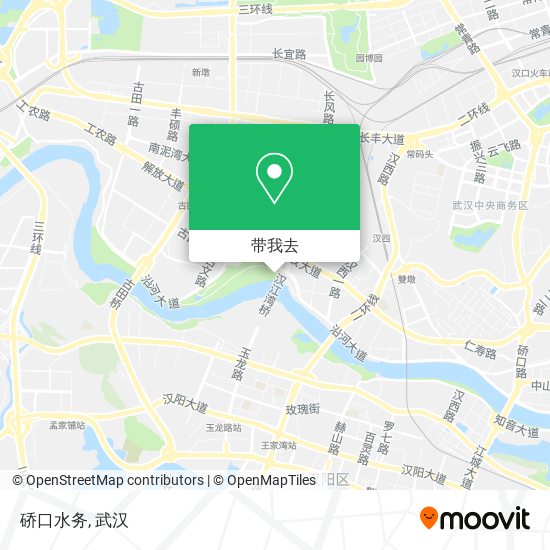 硚口水务地图