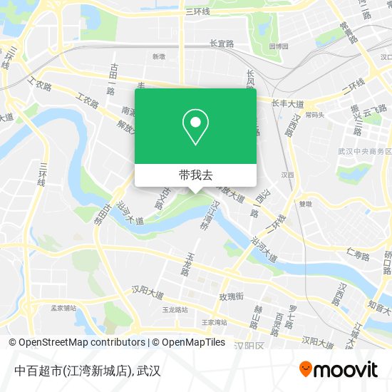 中百超市(江湾新城店)地图