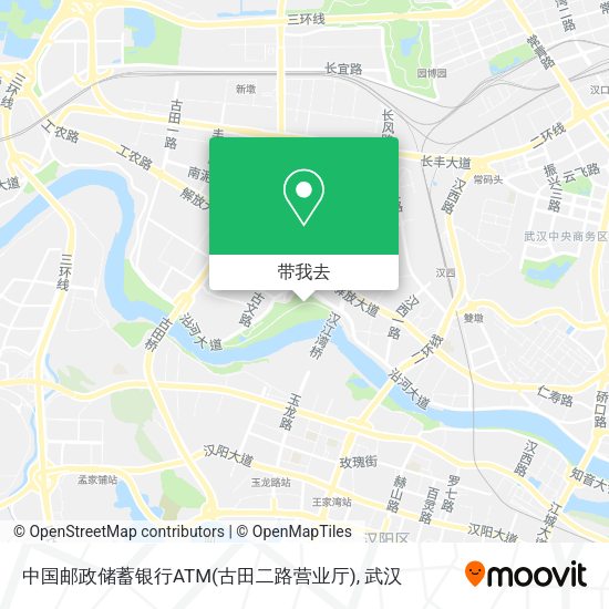 中国邮政储蓄银行ATM(古田二路营业厅)地图