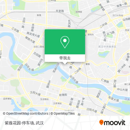 紫薇花园-停车场地图