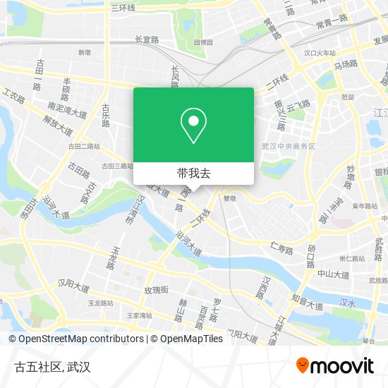 古五社区地图