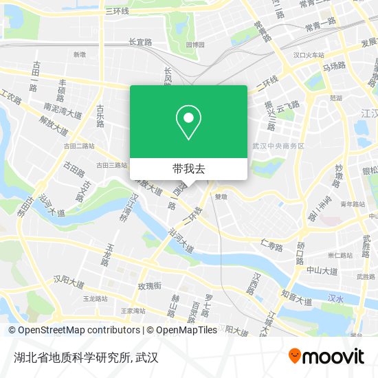 湖北省地质科学研究所地图