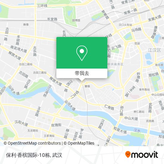 保利·香槟国际-10栋地图