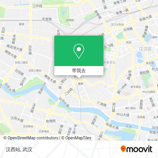 汉西站地图