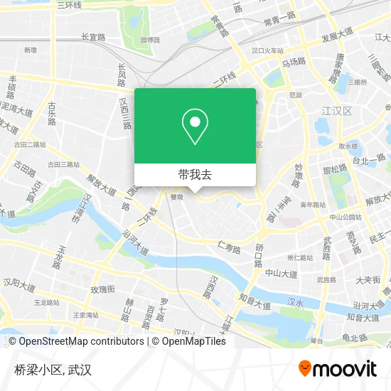 桥梁小区地图