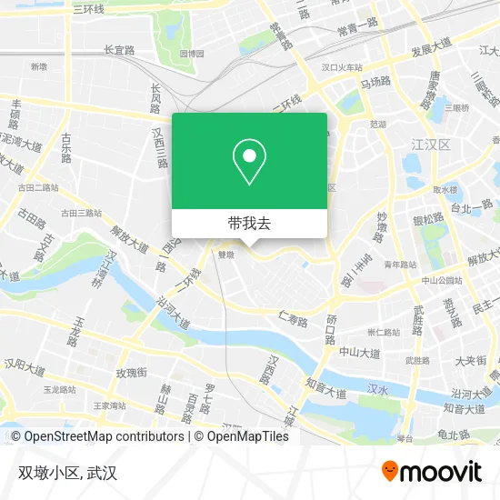双墩小区地图