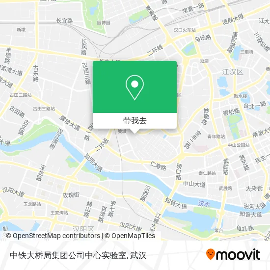 中铁大桥局集团公司中心实验室地图