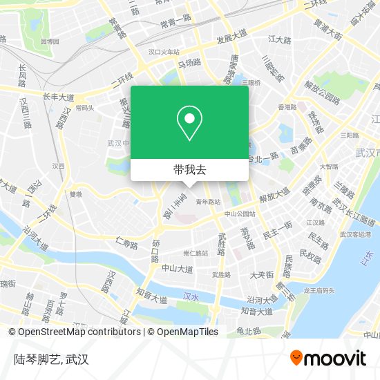 陆琴脚艺地图