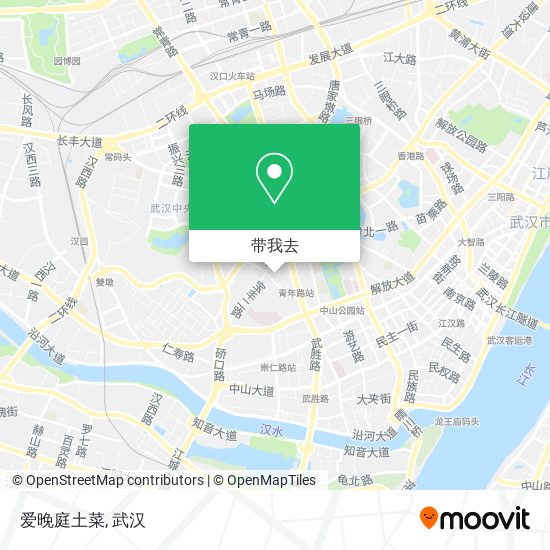 爱晚庭土菜地图