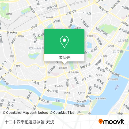 十二中四季恒温游泳馆地图