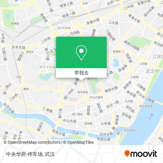 中央华府-停车场地图