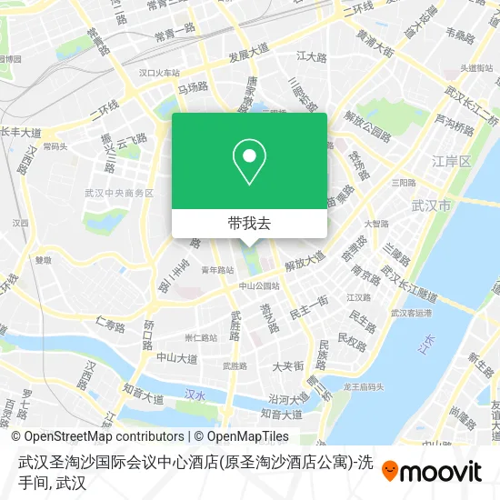 武汉圣淘沙国际会议中心酒店(原圣淘沙酒店公寓)-洗手间地图