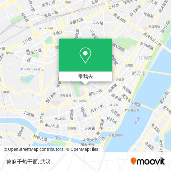 曾麻子热干面地图