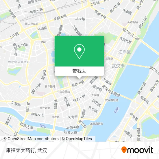 康福莱大药行地图