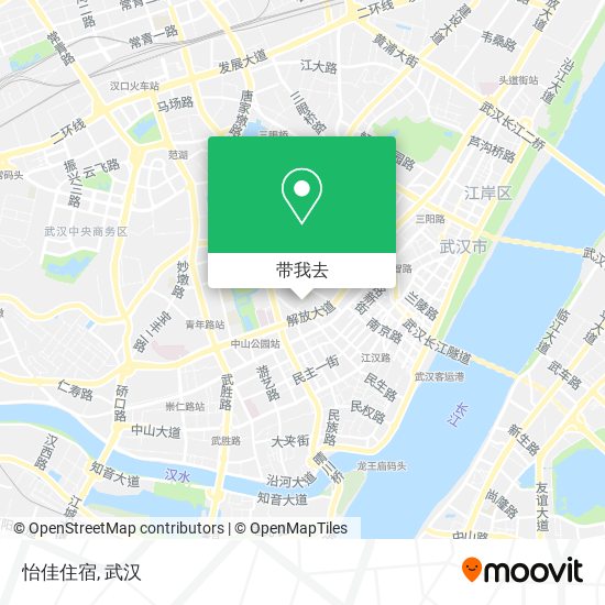 怡佳住宿地图