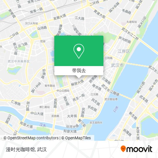 漫时光咖啡馆地图