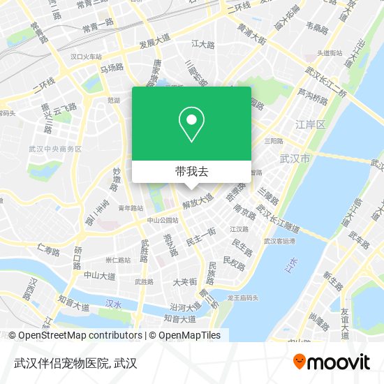 武汉伴侣宠物医院地图