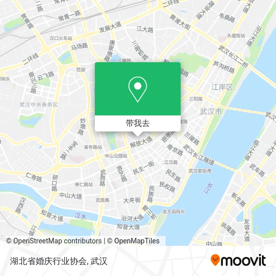 湖北省婚庆行业协会地图
