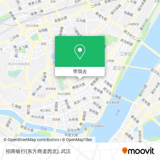招商银行(东方商道西北)地图