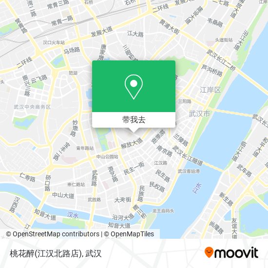桃花醉(江汉北路店)地图