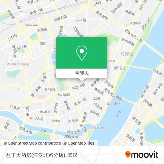 益丰大药房(江汉北路分店)地图